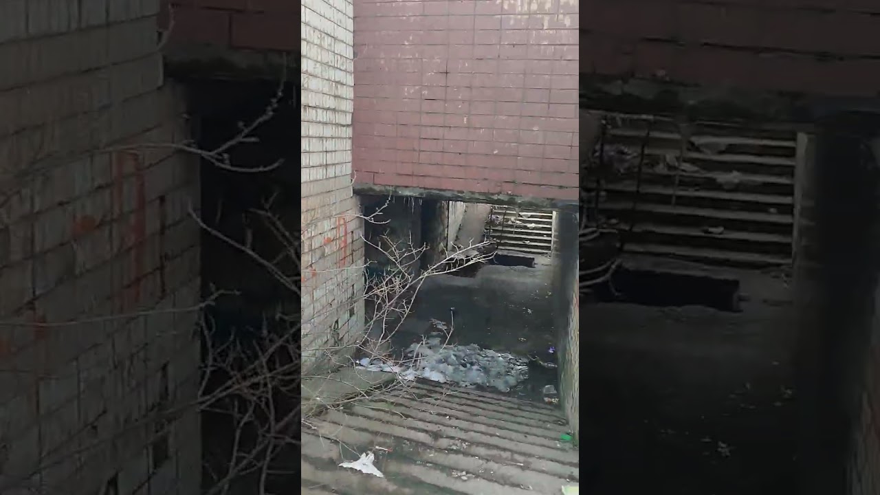 Walking Tiraspol Streets Alleys and Abandoned underground walkway! #timtiraspol  #transnistria
