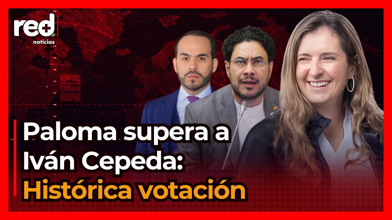 HISTÓRICO: Paloma Valencia supera votación de Iván Cepeda y se perfila en elecciones Colombia 2026