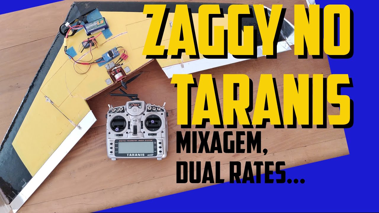 Configuração de Asa Zaggy no rádio Taranis