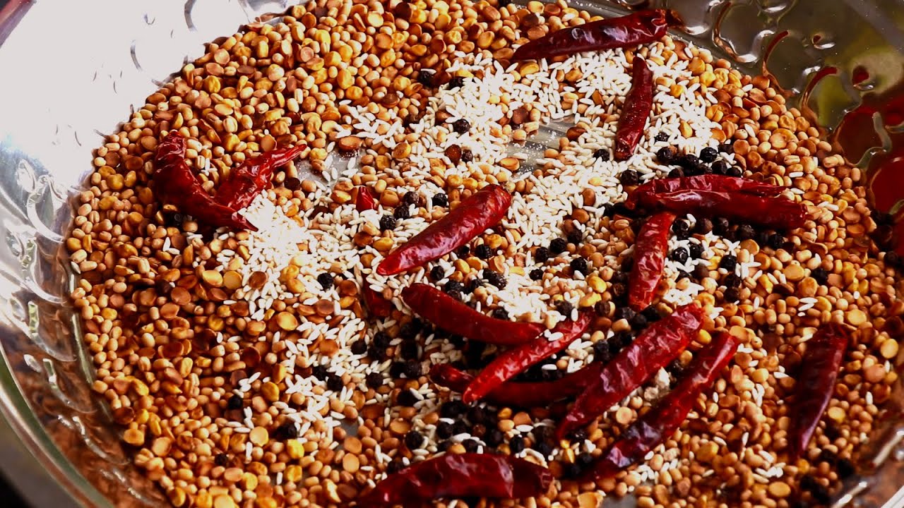Gun Powder Recipe Dosa and Idly - Idli Podi Recipe - Gun Powder Recipe