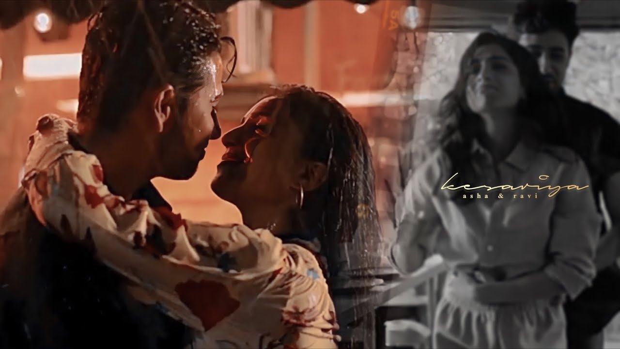 &bull; kesariya | asha & ravi