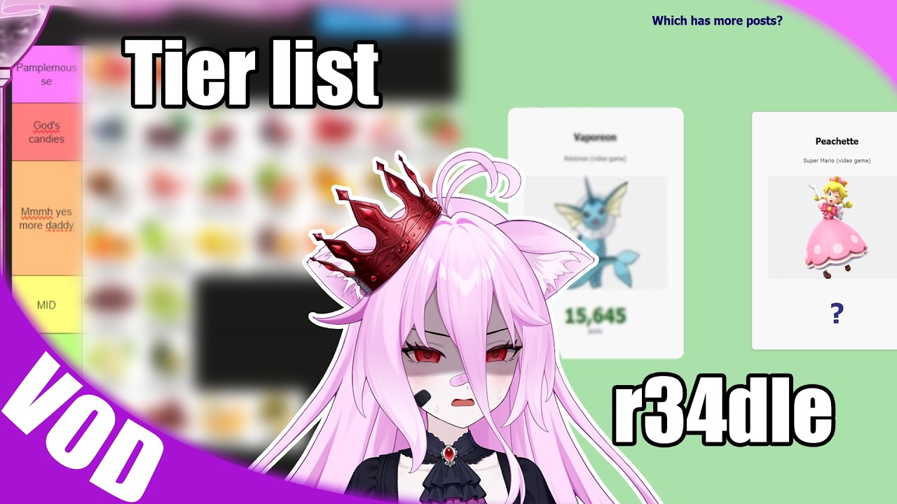 FRUIT TIER LIST THEN R34dle (VOD)