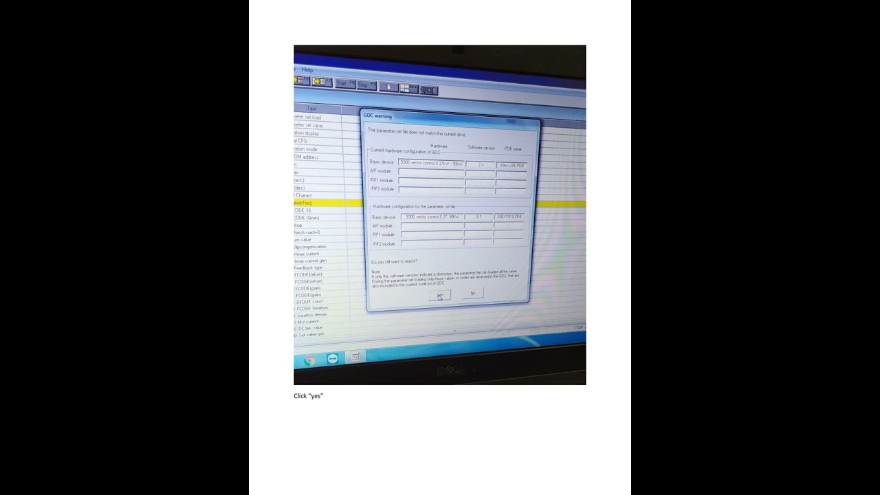 lenze vfd program by pc
