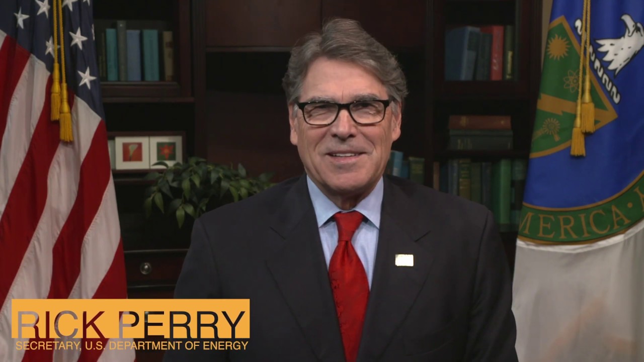 Secretary Perry Previews 2019 ARPA-E Energy Innovation Summit