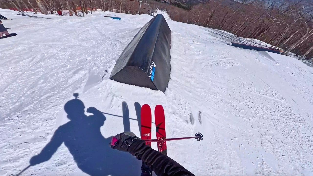 Rail Skiing at Sugar Bush Resort - POV SERIES