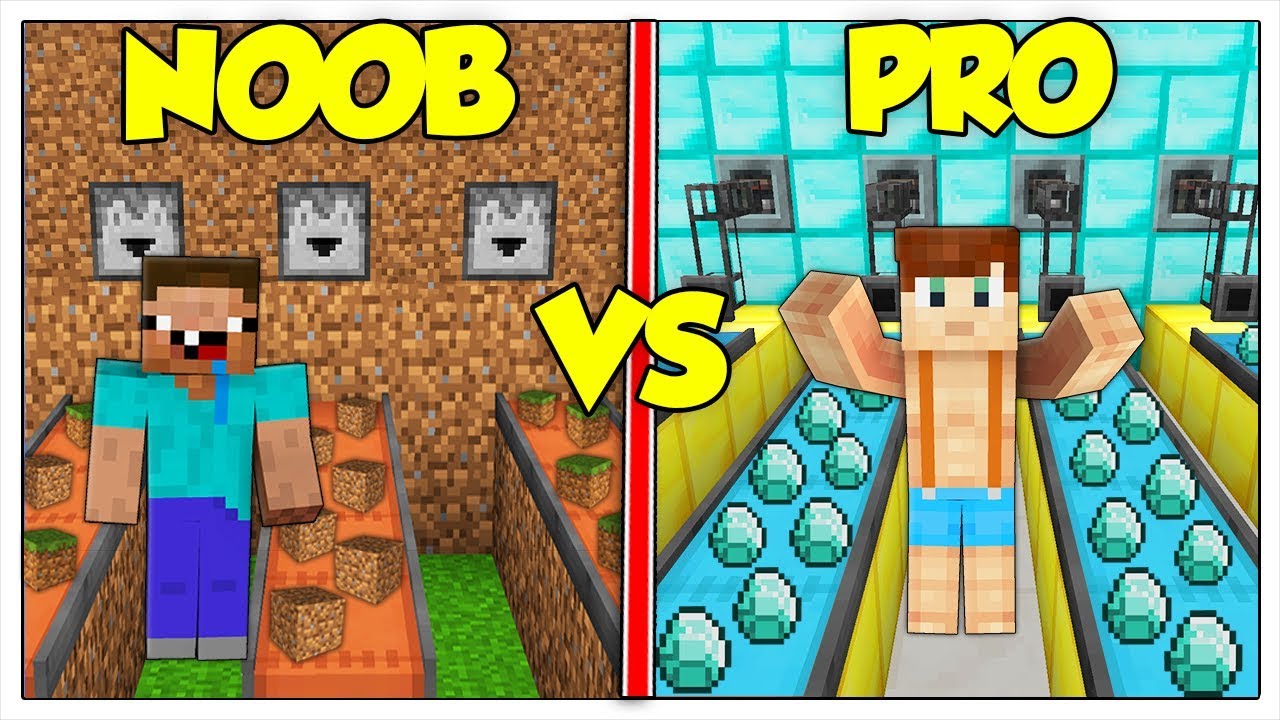 FABBRICA NOOB CONTRO FABBRICA PRO! - Minecraft ITA