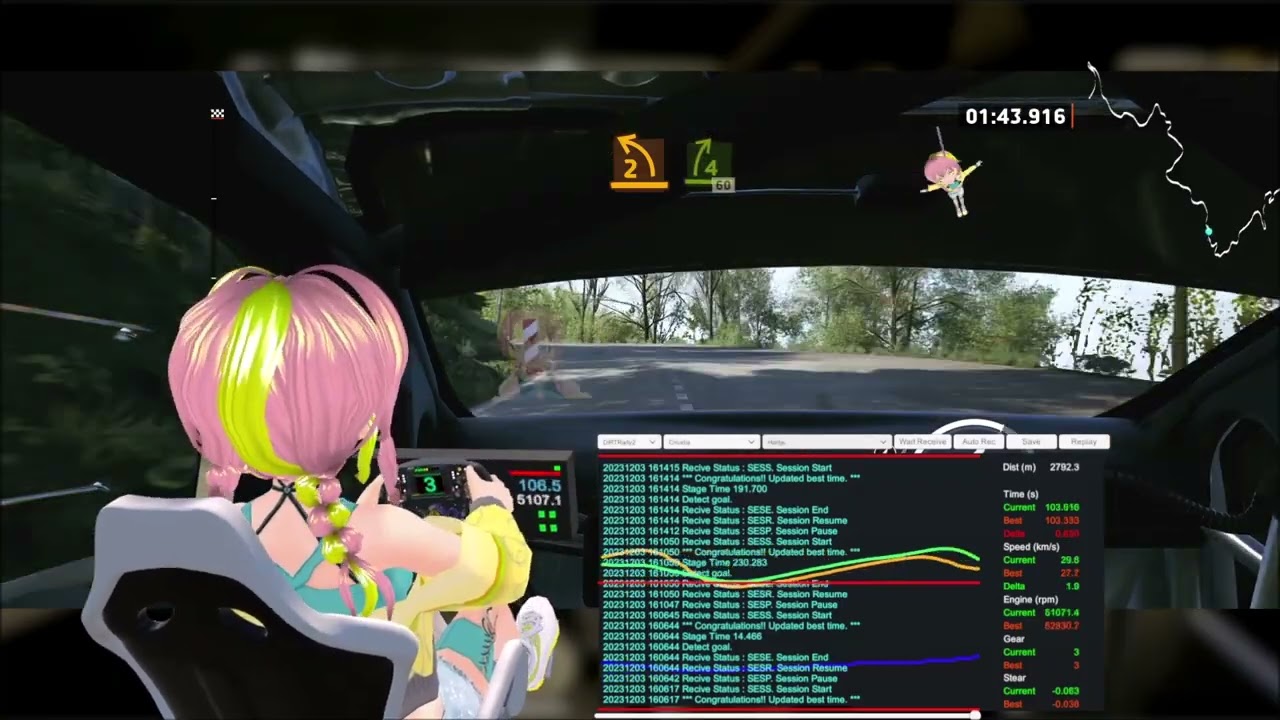 [EA Sports WRC] Rally Croatia ゆっくり練習 Hartje