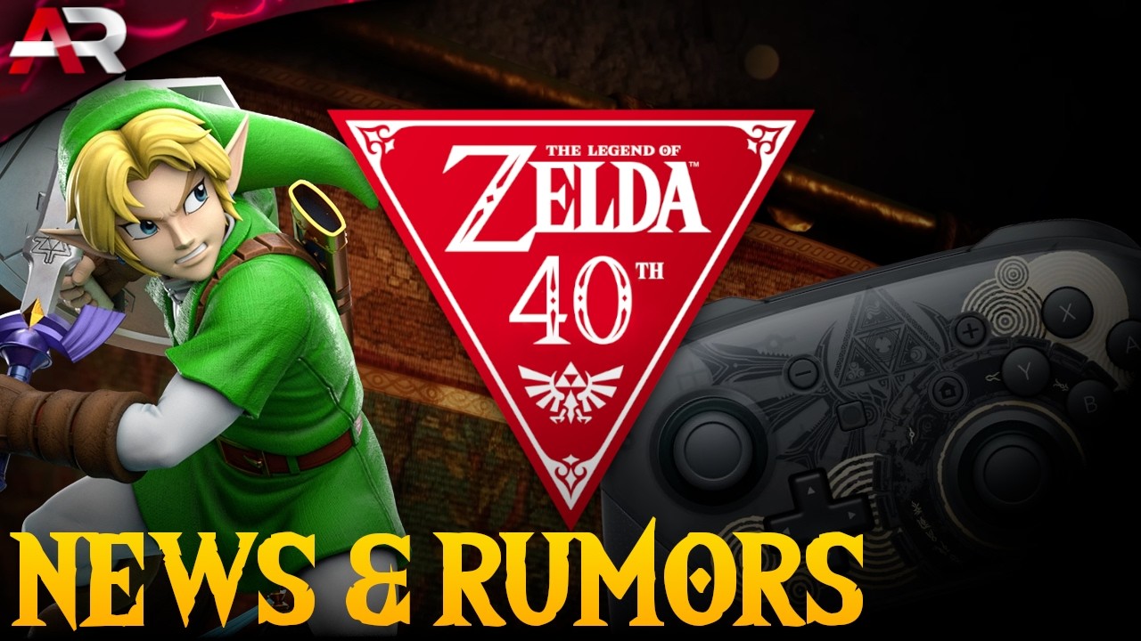 Interesting Zelda 40th Anniversary News & Rumors Just Dropped!