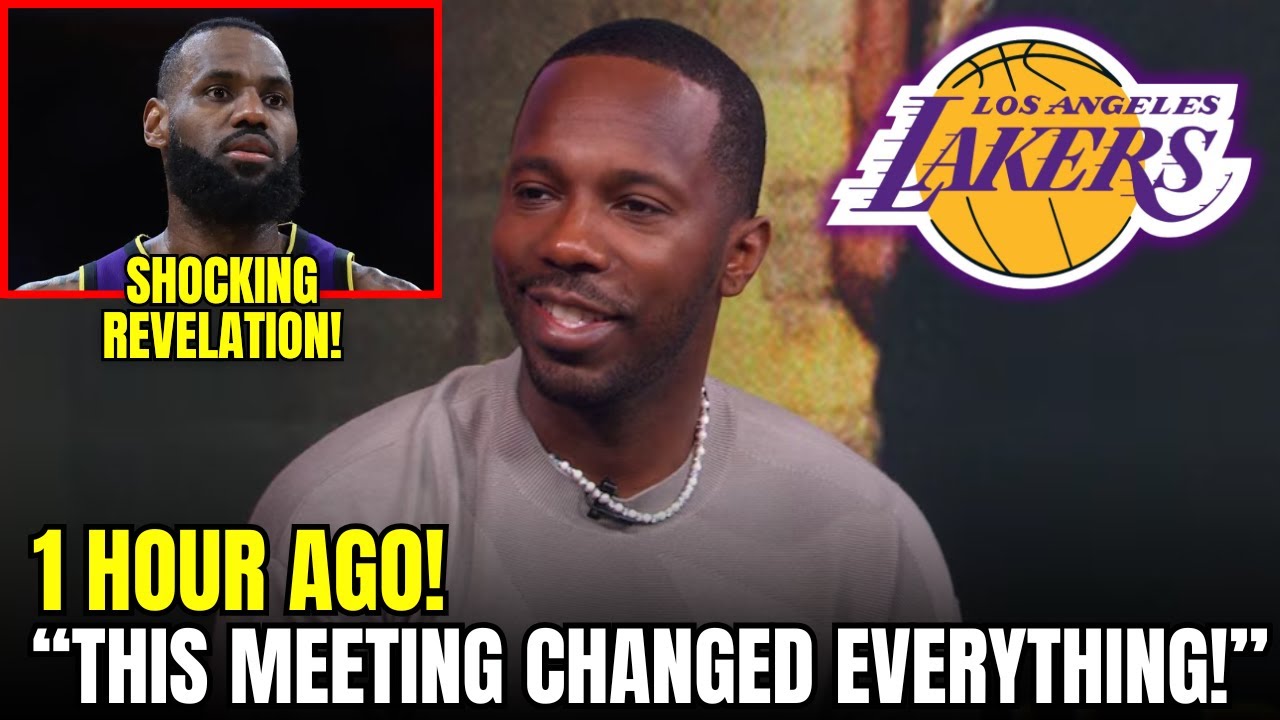 RICH PAUL REVEALS TENSE MEETING between LeBRON and FRONT OFFICE | lakers news