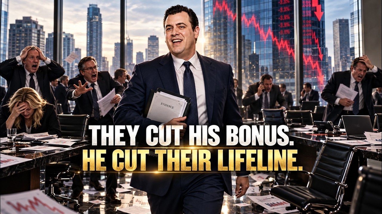 Ten years in. His $1.2M bonus cut to $2.5K. He quits, banks pull loans, and the empire collapses!