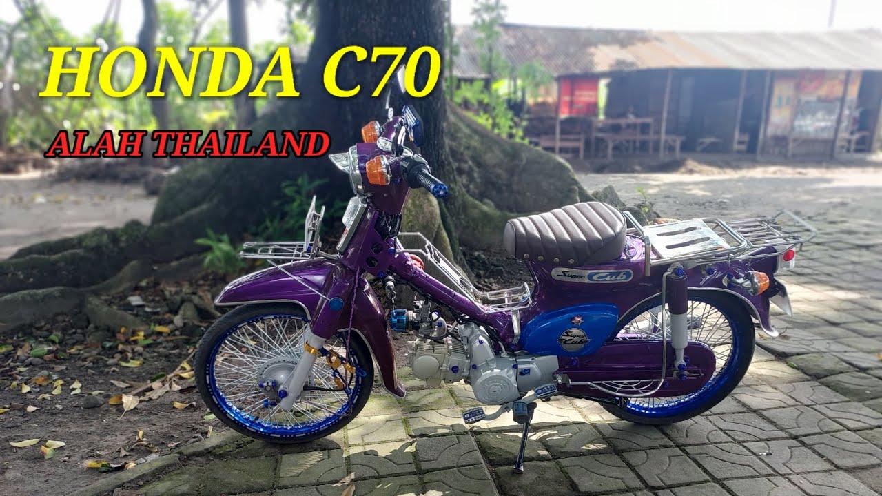 HONDA C70 ALA THAILAND #c70 #honda #c70indonesia #beranda 