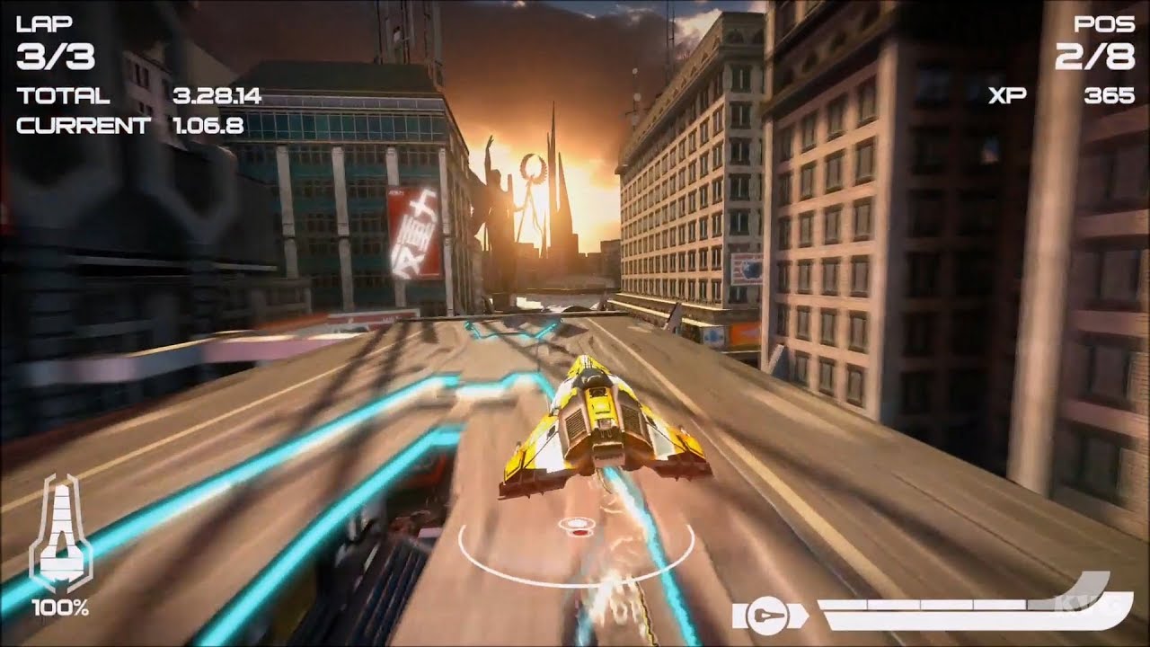 WipEout Omega Collection Gameplay (PS4 HD) [1080p60FPS]