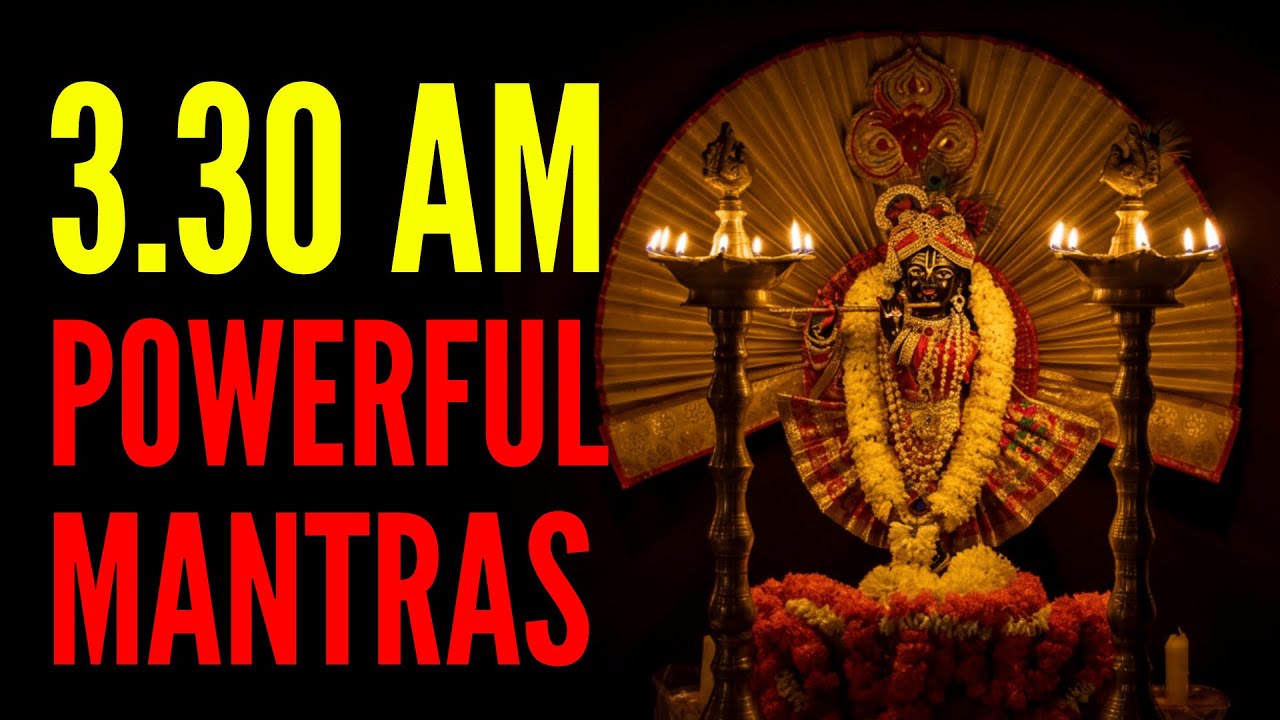 POWERFUL ! brahma muhurta manifestation mantras