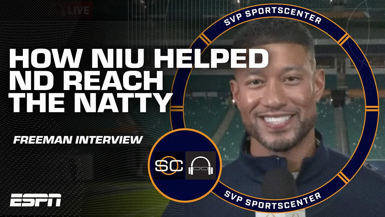 Marcus Freeman credits the NIU loss for helping Notre Dame reach the National Championship 👀