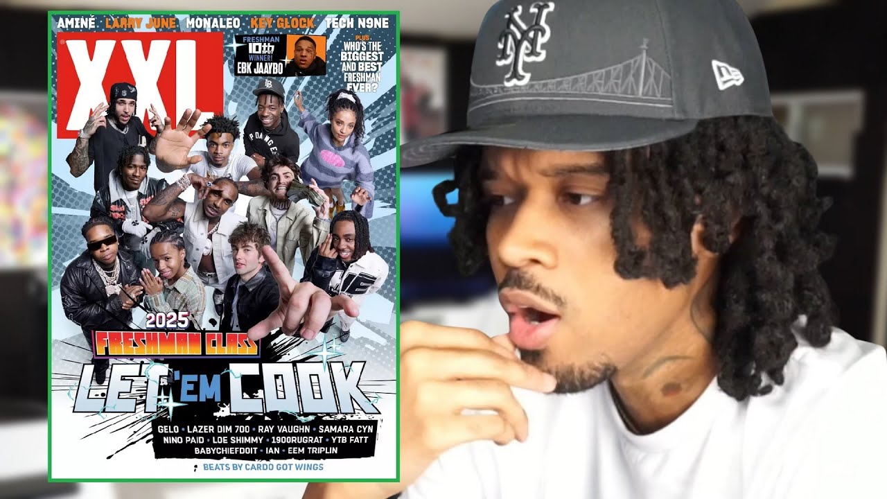 Обложка журнала Freshman XXL 2025..