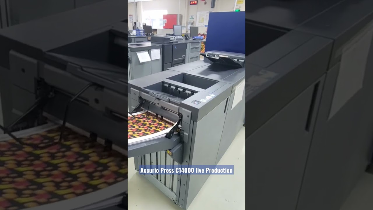 Konica Minolta Accurio Press C14000 Live Production | Zeeshan Group