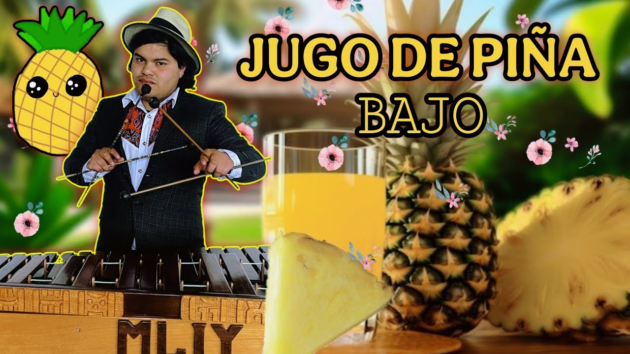 APRENDE A TOCAR MARIMBA // JUGO DE PIÑA // BAJO
