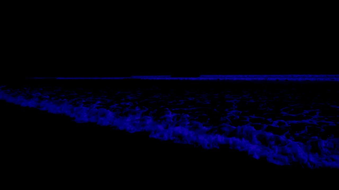 No Ads Remove Insomnia Forever • High Quality Stereo Ocean Sounds Of Rolling Waves Dark At Night