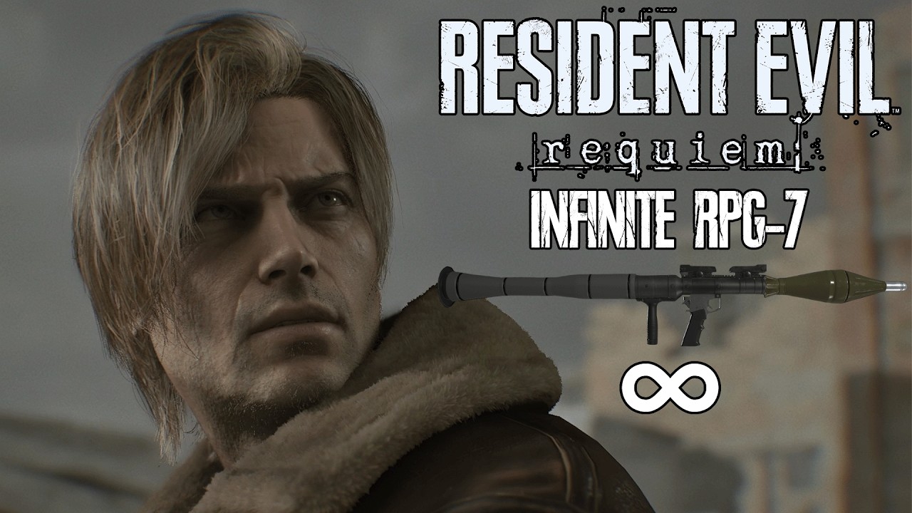 Resident Evil Requiem - Infinite RPG-7 Only in Insanity Full Gameplay
