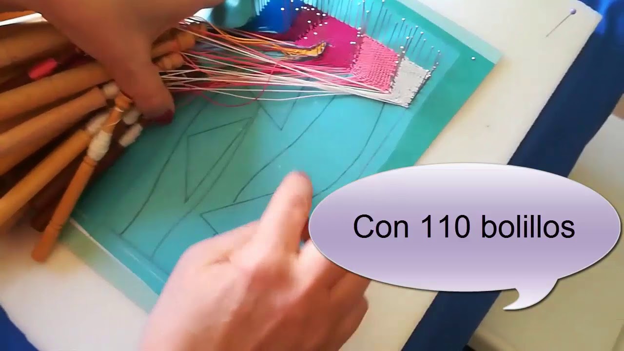 Ejercicio terminado de encaje contemporáneo y próximo
