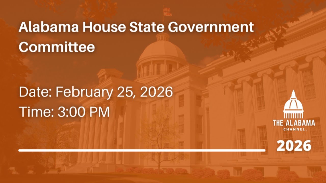 Alabama House State Government Committee