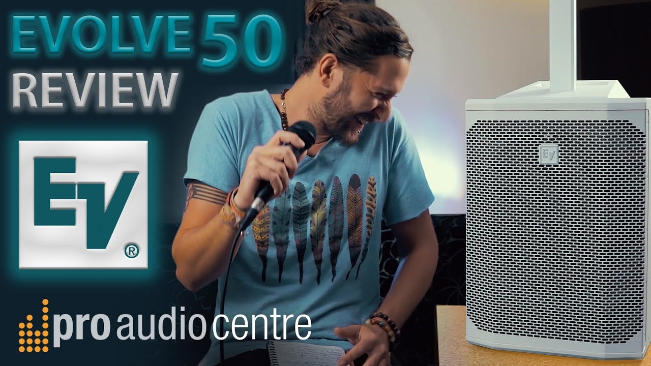 Electro-Voice Evolve 50 White - LOUDEST PORTABLE PA WE'VE TESTED