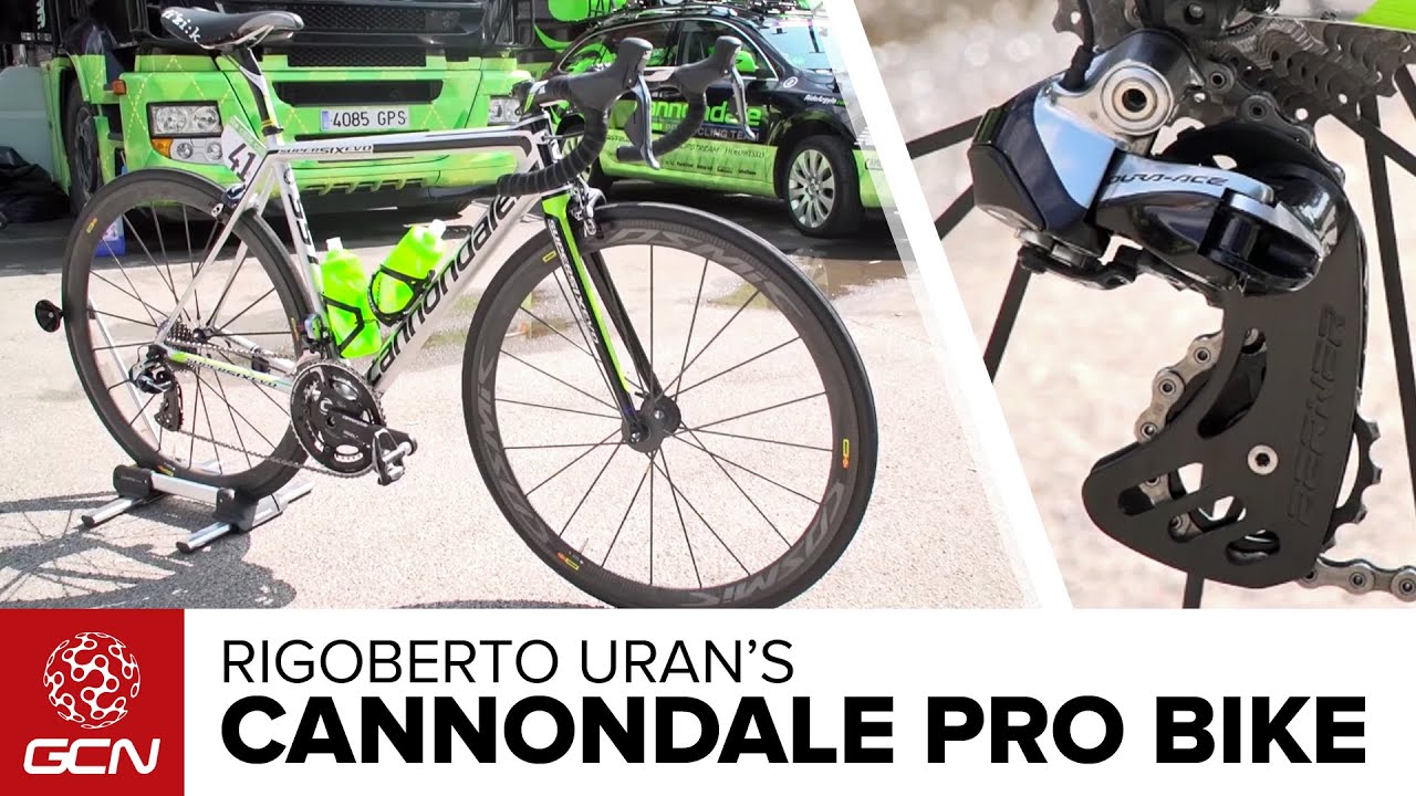 Rigoberto Uran's Cannondale SuperSix Evo Hi-MOD