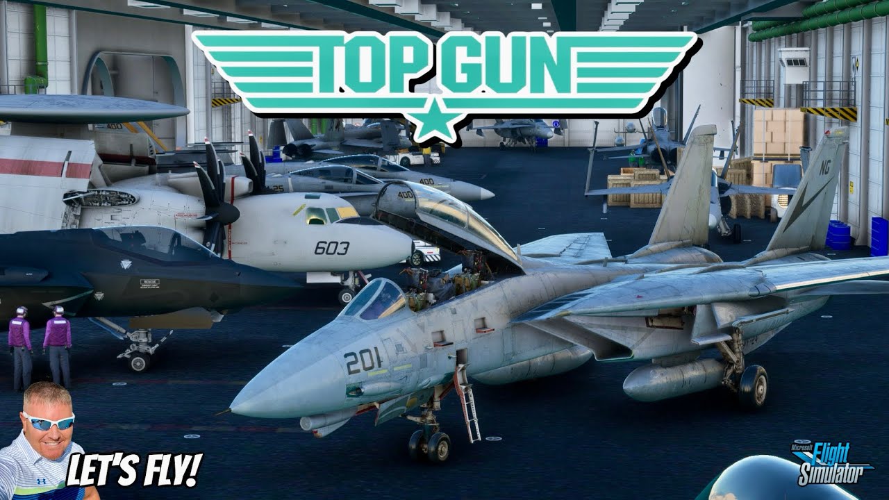 TOP GUN NEED FOR SPEED! Heatblur IndiaFoxtEcho F-14 Tomcat To The MAX! Microsoft Flight Simulator