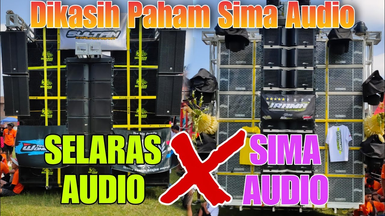 Awalnya Dibacotin Sound Reog 🔥🔥Selaras Vs Sima Audio - Sima Keluarkan Bass Brutal