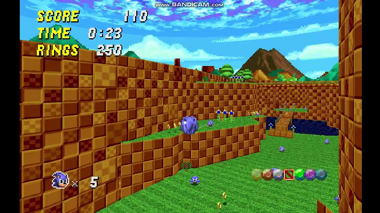 Sonic vs X srb2 gamplay
