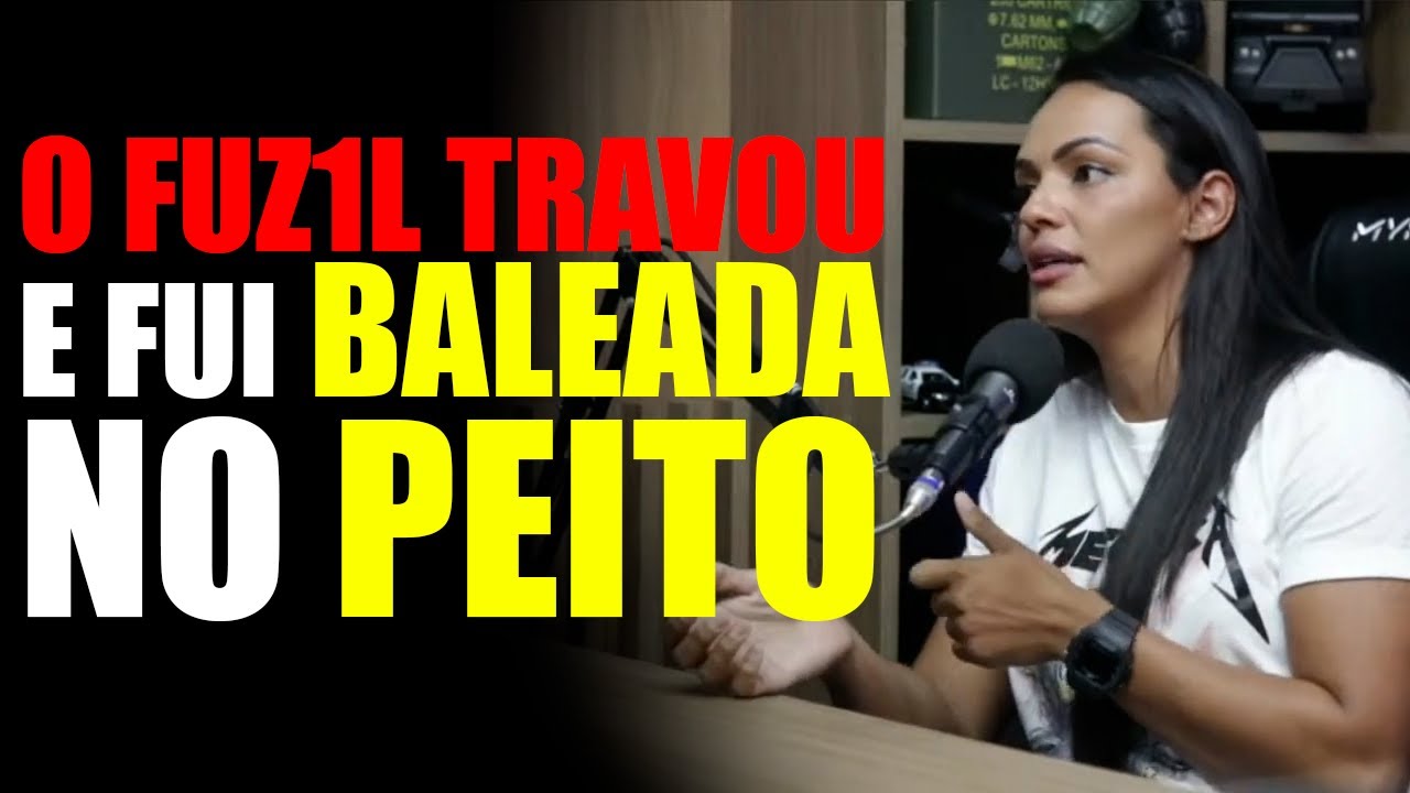 O FUZ1L TRAVOU, E FUI BALEADA | CORTES COPCAST | MUNIQUE BUSSON