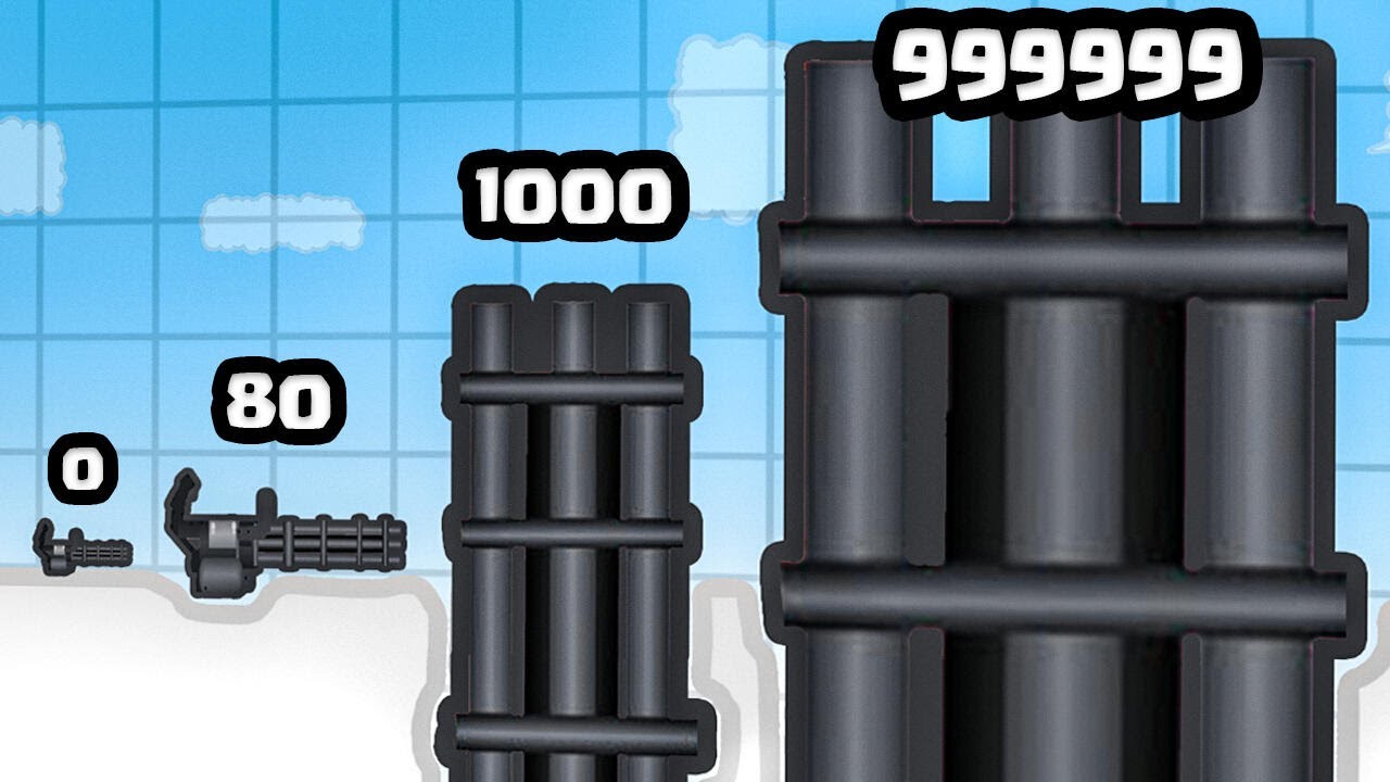 Growing a MAX LEVEL MINIGUN!