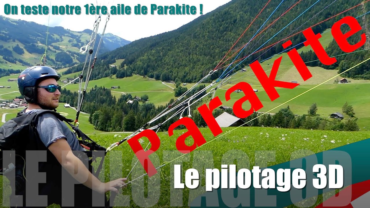 On teste notre 1ère version de parakite !