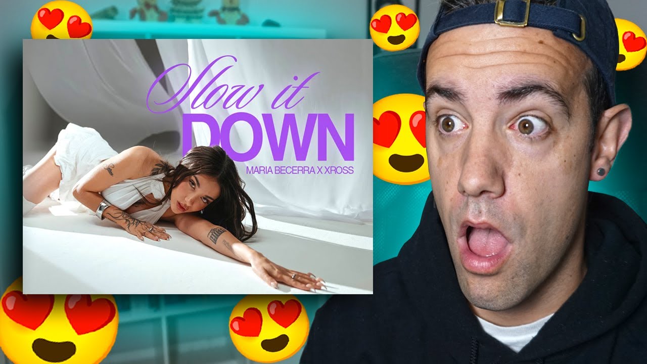 OJITO!! 😍😍 REACCIÓN a Maria Becerra, XROSS - SLOW IT DOWN | MARIA: Parte I 💣💥
