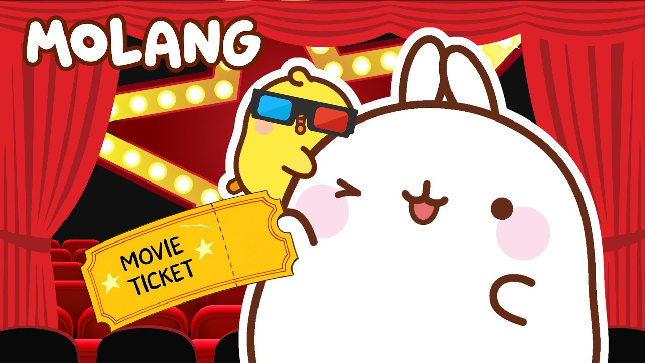 What Could Go Wrong at the Movies? 🎥🎞 MOLANG and Piu Piu | Full Episodes | CARTOONS for KIDS