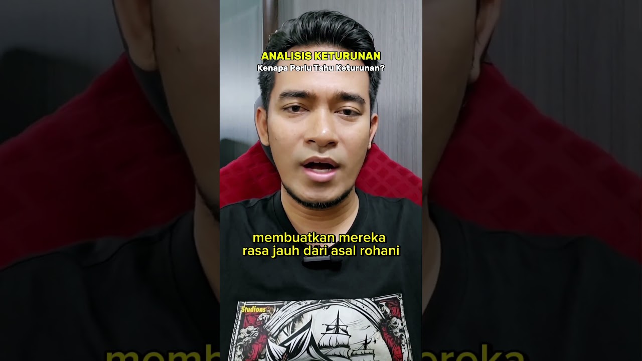 Analisis Keturunan - Kenapa Perlu Tahu? Maklumat lanjut DM saya:  