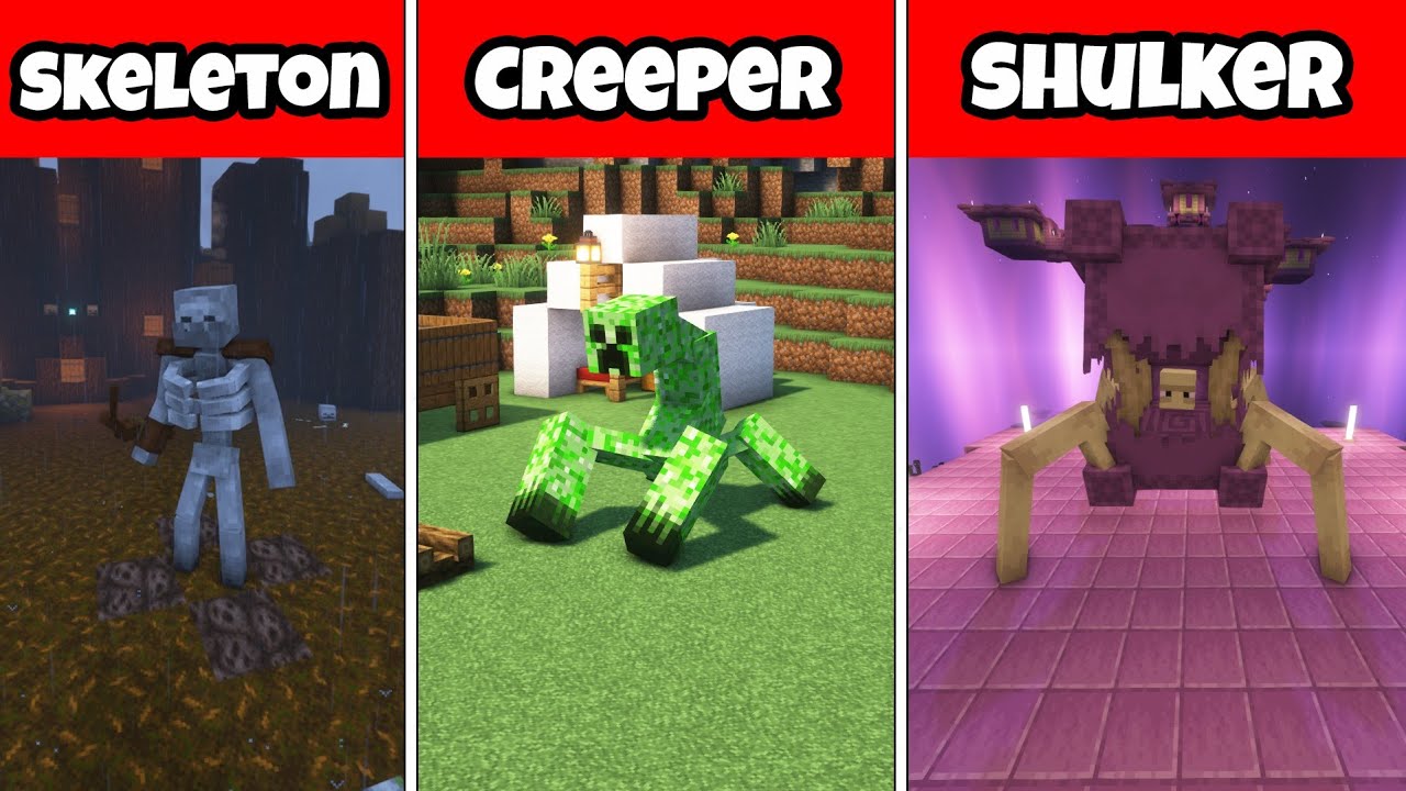 I KILLED ALL MUTANT Bosses in Minecraft Survival 2024!