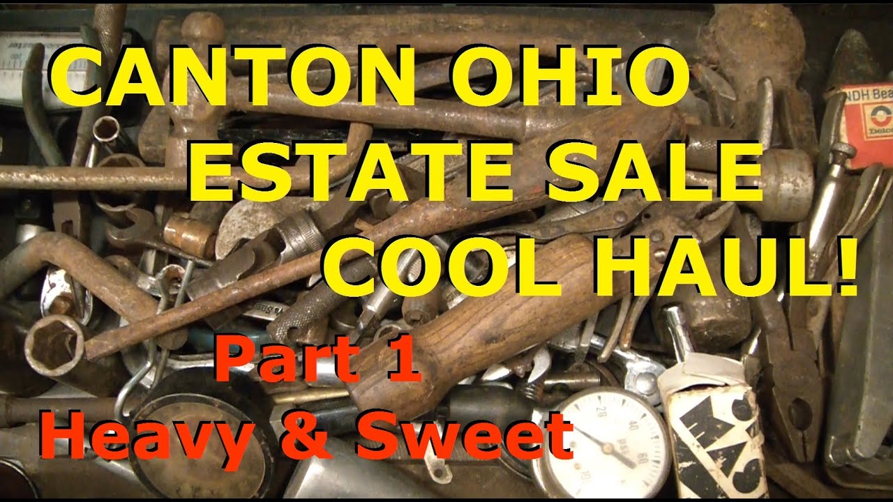 Canton Estate Sale Tool Haul #1