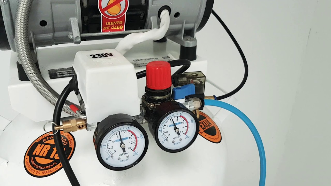 Compressor Chiaperini com defeito