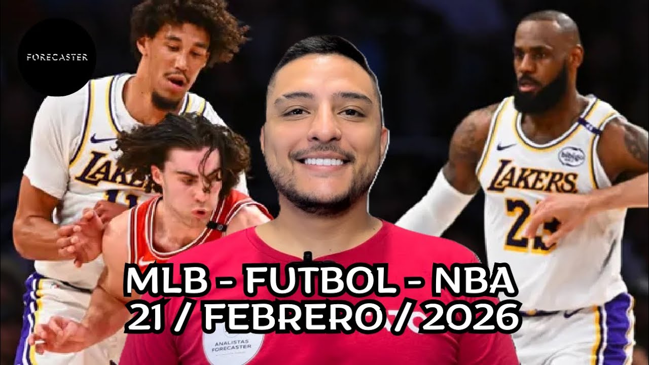PRONOSTICOS DEPORTIVOS HOY 21 DE FEBRERO - BEISBOL - BALONCESTO - FUTBOL - #mlb #nba #futbol