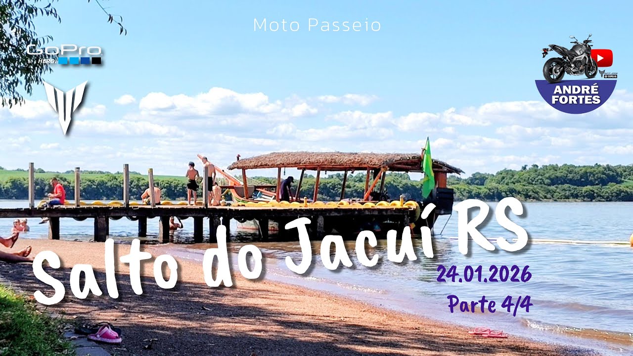 Moto passeio Salto do Jacuí RS | 24.01.2026 | Parte 4/4