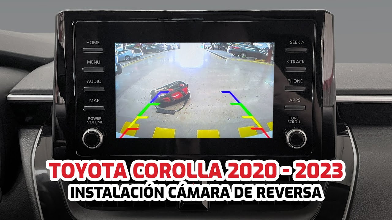Toyota Corolla 2020 - 2023 Instalación Cámara de reversa // GADGETSTYLE
