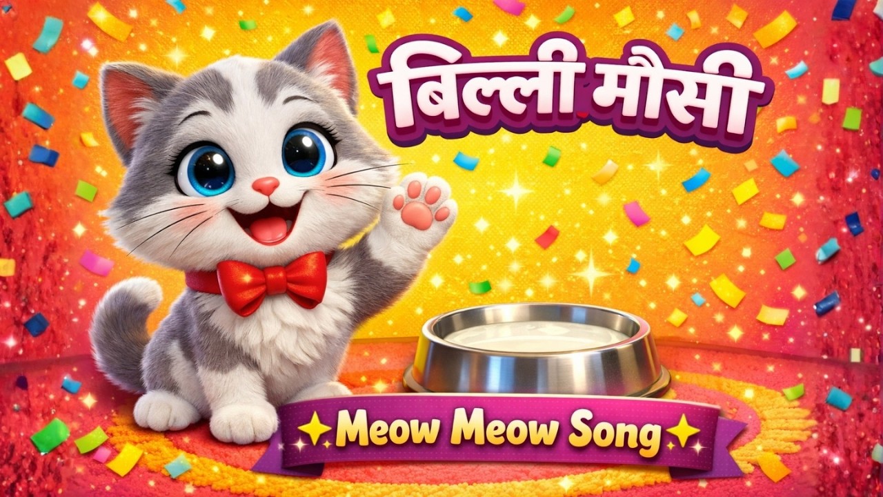 Billi Mausi Billi Mausi | Hindi Kids Songs | Nursery Rhymes for Children | BTTV Kids