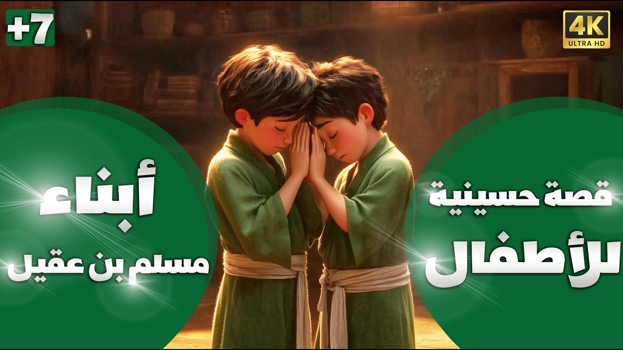 قصة حسينية للأطفال: شهادة أبناء مسلم بن عقيل | ماذا حدث لهم بعد كربلاء؟