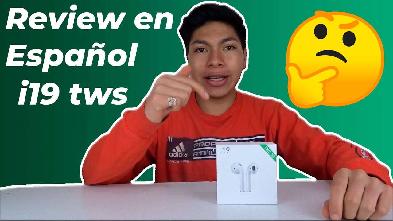 Review en espa&ntilde;ol auriculares i19 tws audifonos i19 tws