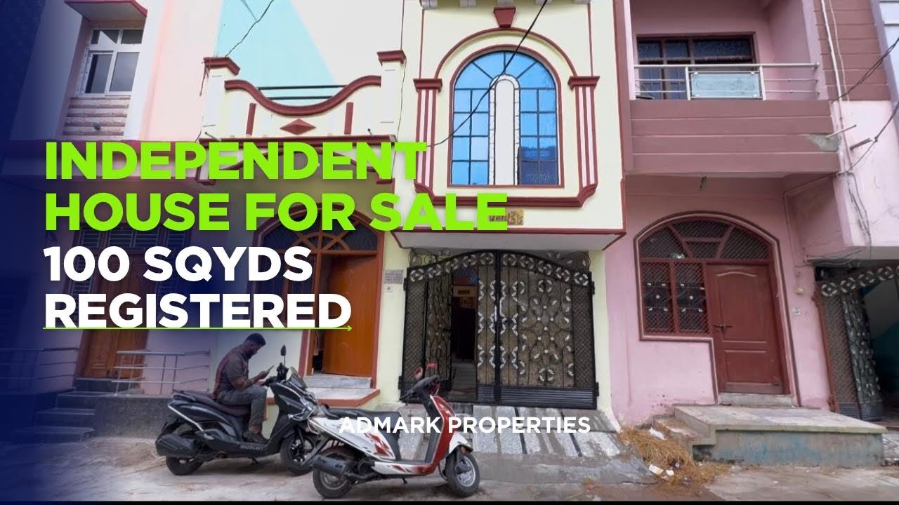 100 Square Yards Independent House for sale in Hyderabad Bandlaguda price 65 lakhs