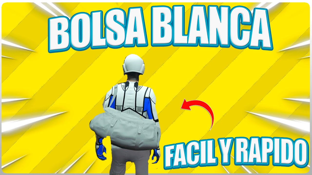 COMO CONSEGUIR BOLSA BLANCA BEFF TRANSFERIR A CUALQUIER CONJUNTO  EN GTA ONLINE