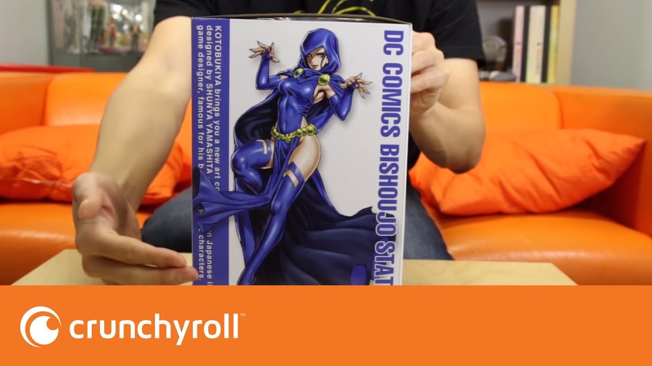 Crunchyroll Store - Unboxing and Review | Raven Bishoujo Figure by Kotobukiya | Crunchyroll