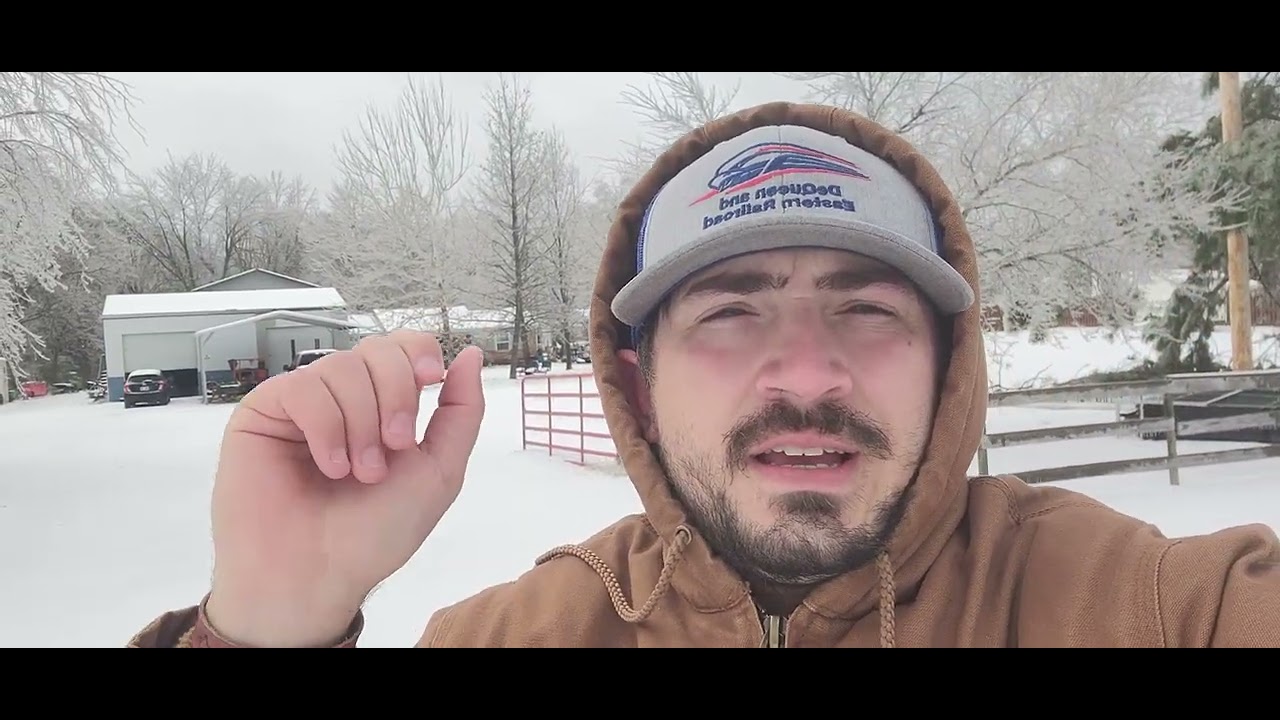 Oklahoma  first.  winter storm fern Idabel Oklahoma. Year. January 25 2026