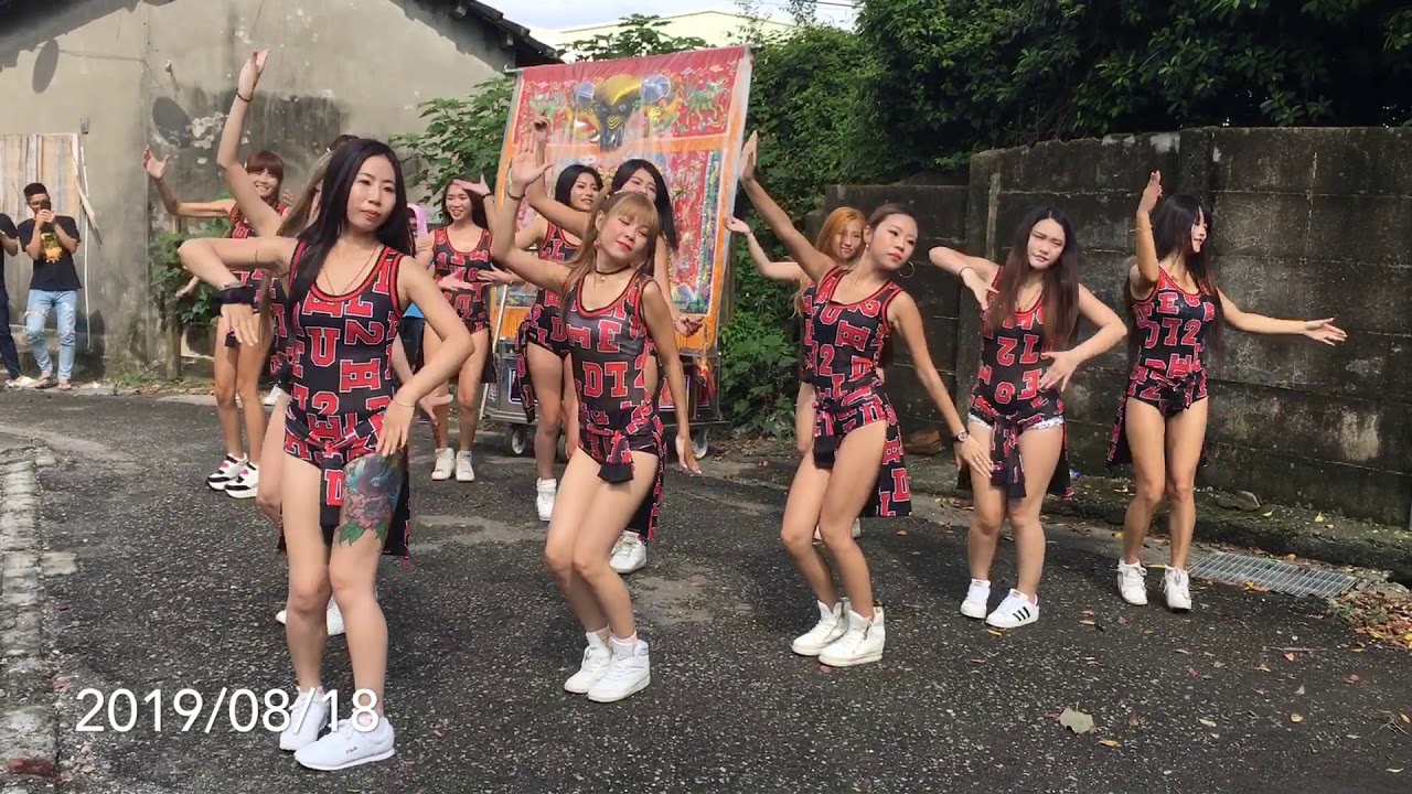 2019/08/18莿桐下麻園聖興宮法主公聯誼會前往西螺林家插燭祝壽[五星鋼管辣妹吉普 12妹] 2